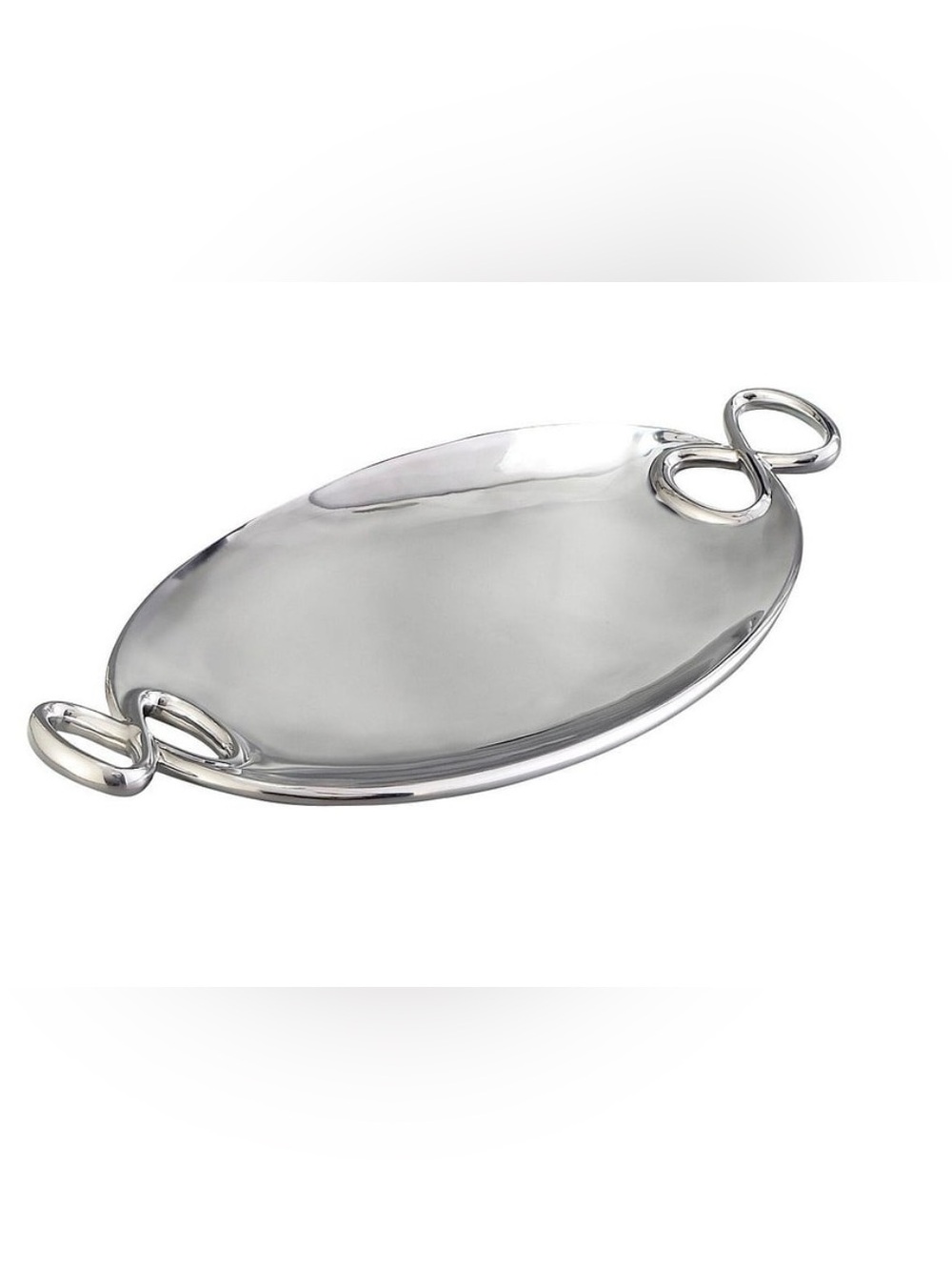 Nambe Wei Young with Decorative Serving Bowl Infinity Handles